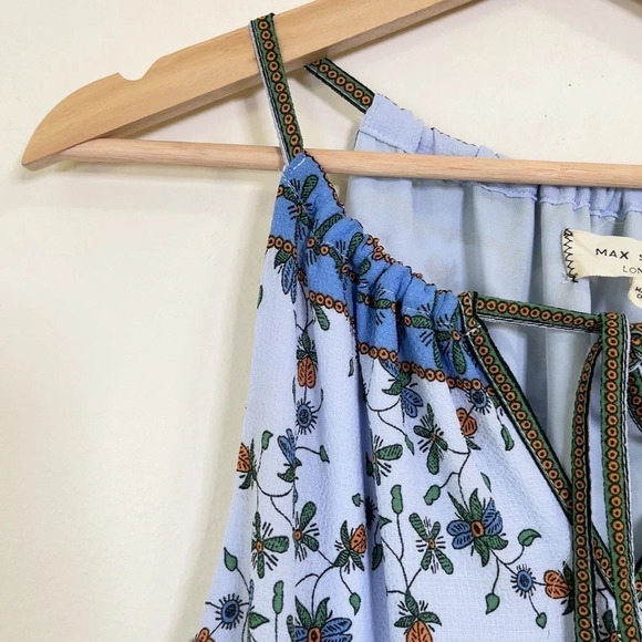 Max Studio Floral Tier Hem Sleeveless Dress - Picture 8 of 14